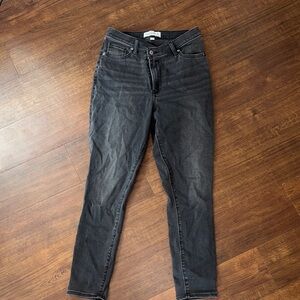 Abercrombie & Fitch Dark Gray Skinny Jeans